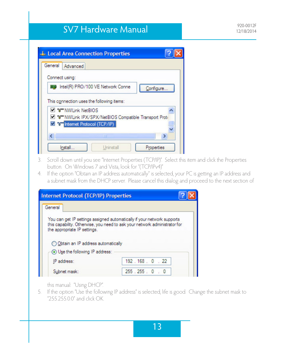 13 sv7 hardware manual | Applied Motion SV7-C-CE User Manual | Page 13 / 53