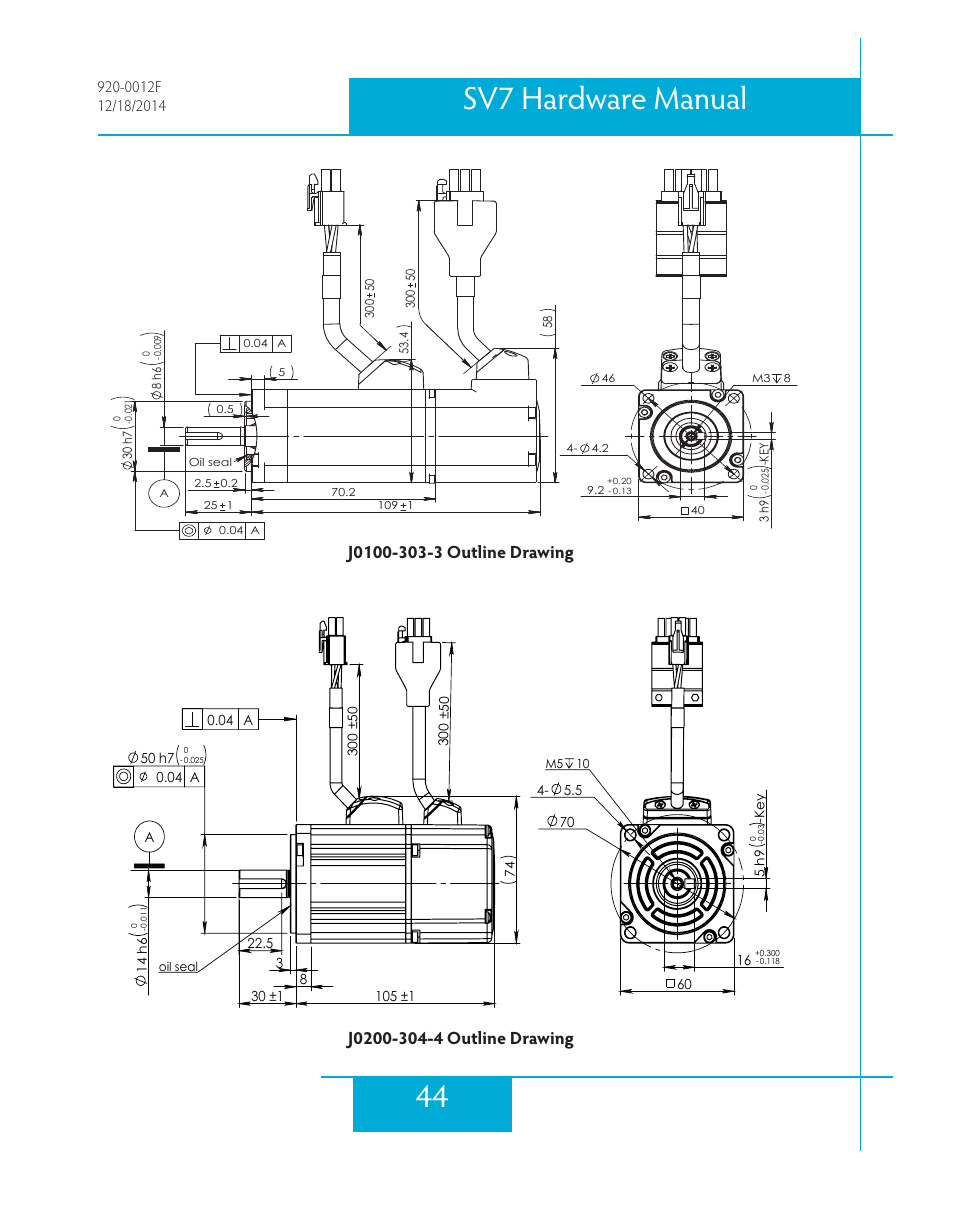 44 sv7 hardware manual | Applied Motion SV7-C-CE User Manual | Page 44 / 53