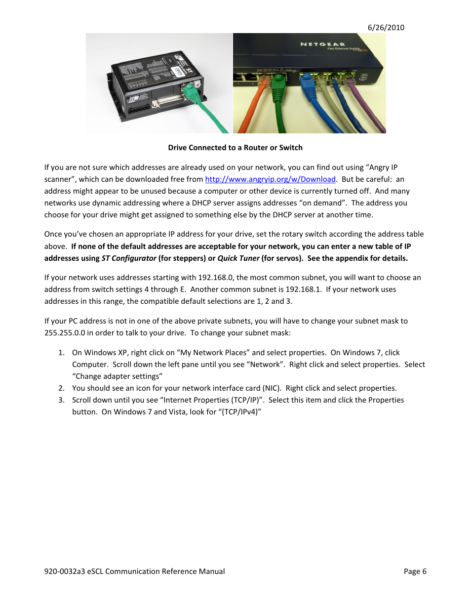 Applied Motion SV7-Q-EE User Manual | Page 6 / 19