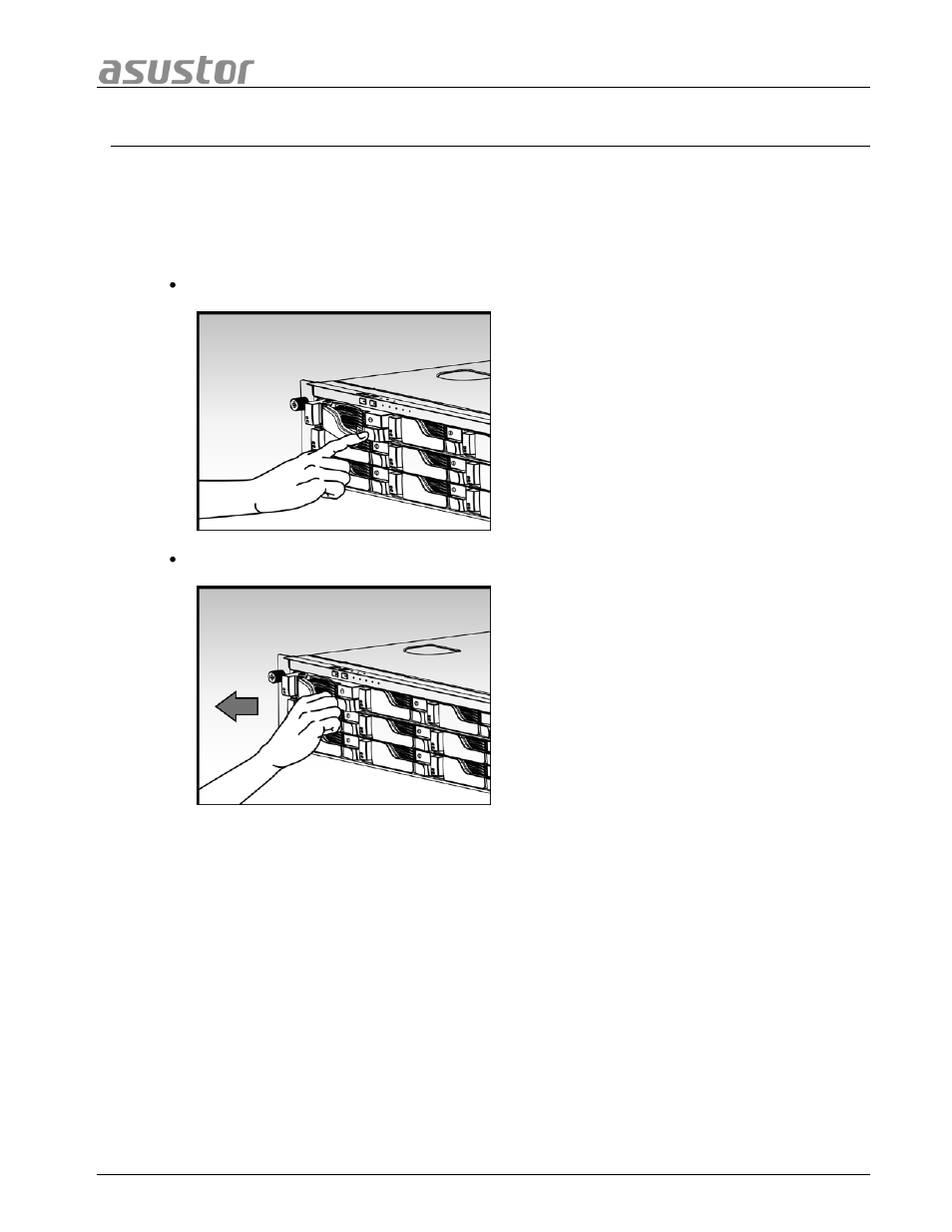 Hardware installation guide, 1 hard disk installation, Hard disk installation | Asustor AS7009RD User Manual | Page 7 / 25