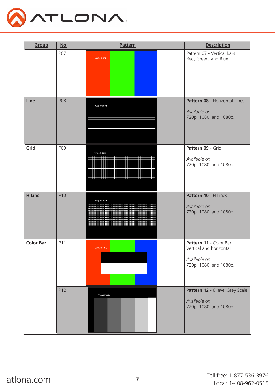 Atlona AT HD800 V3 User Manual | Page 7 / 12