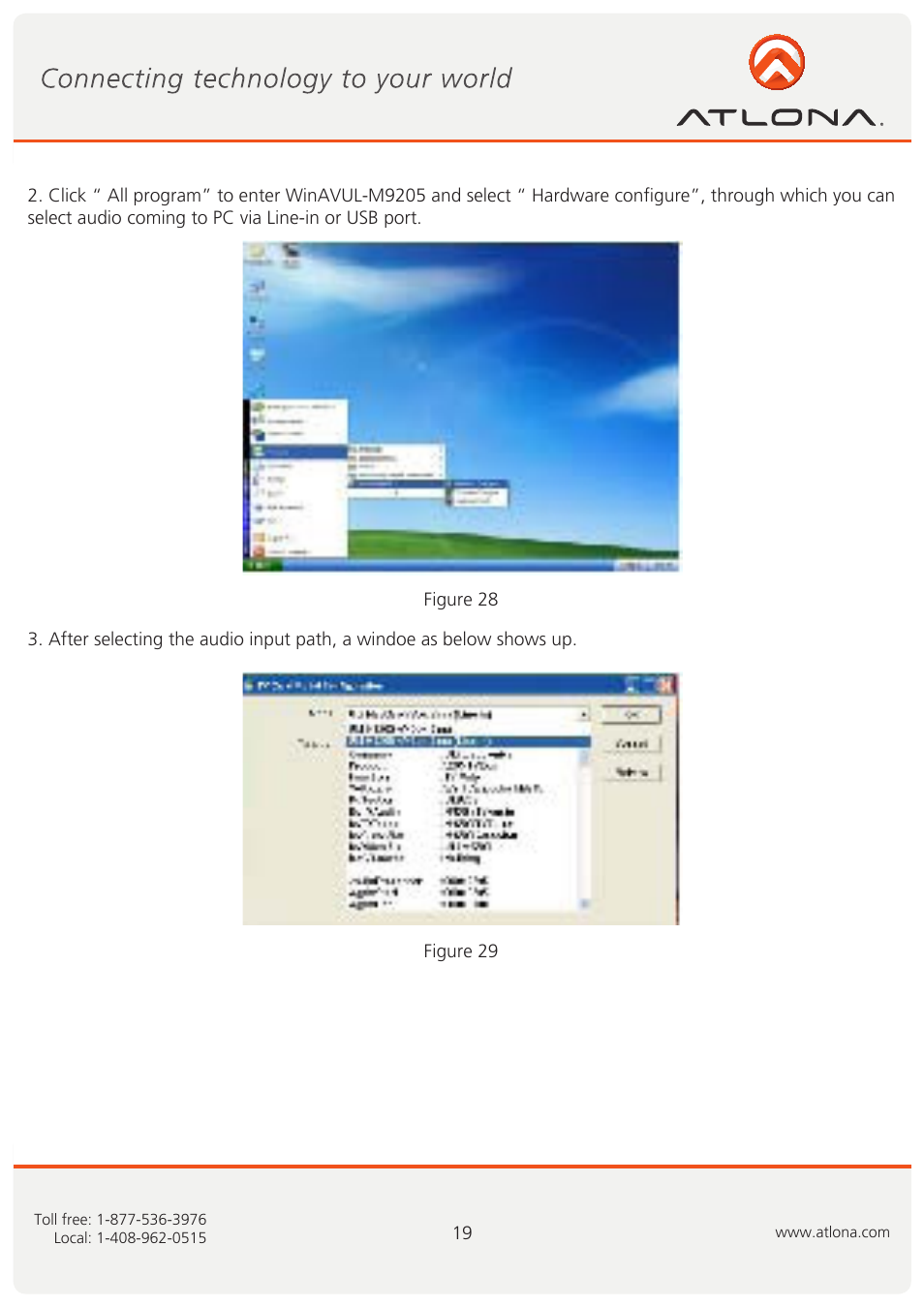 Atlona USB 202 User Manual | Page 19 / 26