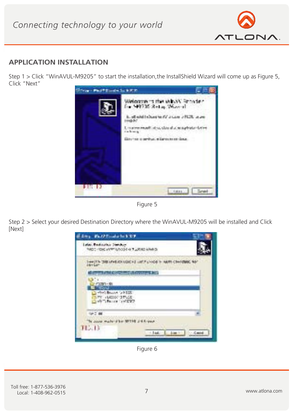 Application installation | Atlona USB 202 User Manual | Page 7 / 26