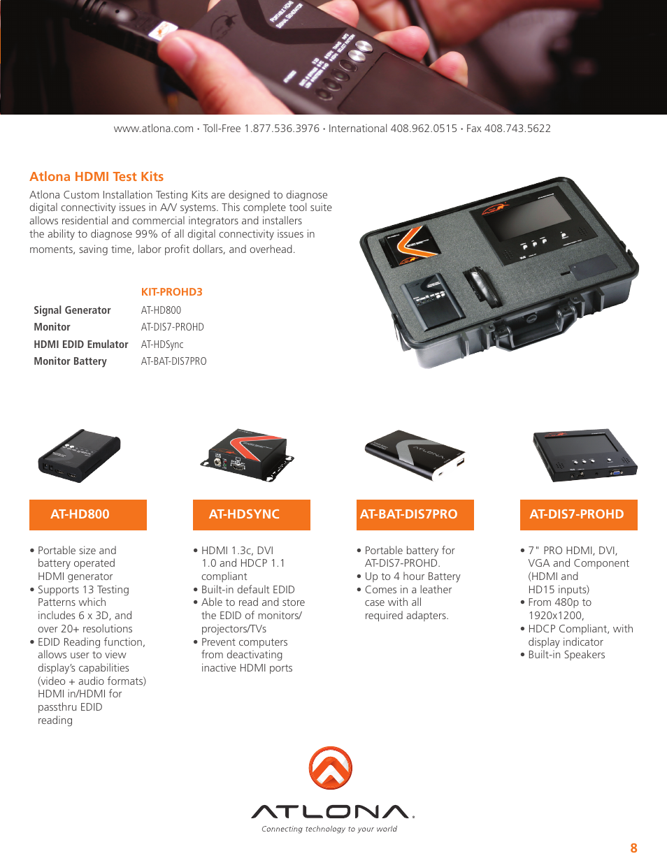 Quick setup guide | Atlona HDMI User Manual | Page 9 / 9