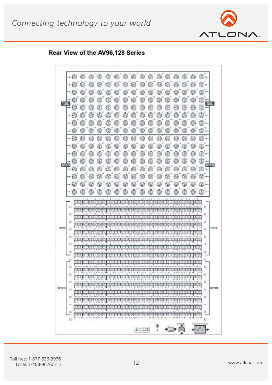 Atlona AT VIDEO MATRIX User Manual | Page 13 / 33