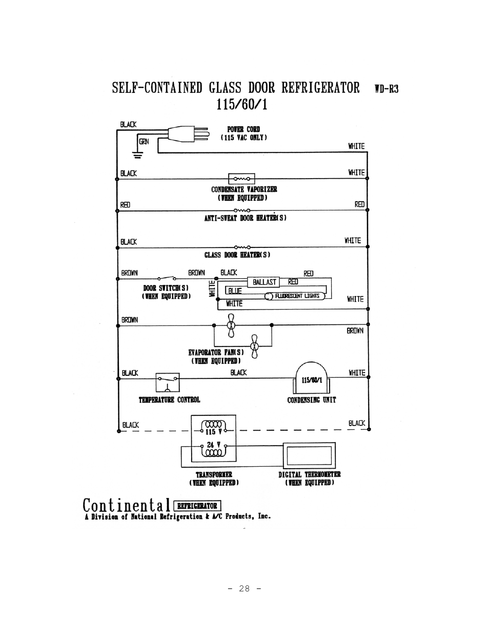 Continental Refrigerator Refrigerators and Freezers User Manual | Page 31 / 36