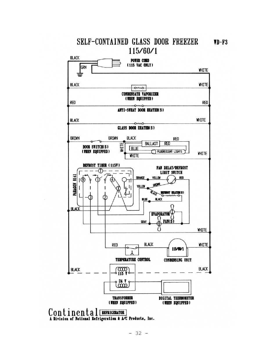 Continental Refrigerator Refrigerators and Freezers User Manual | Page 35 / 36