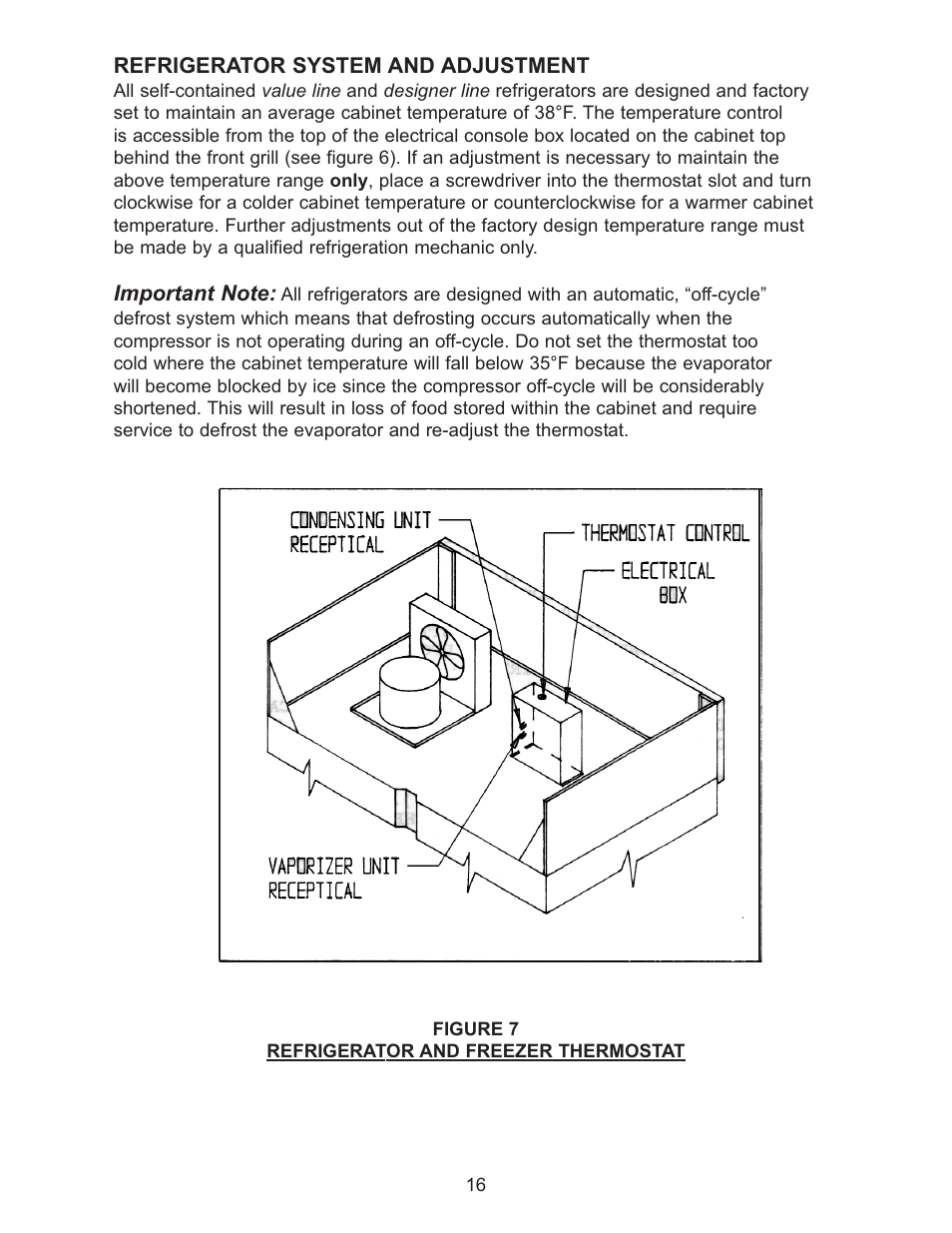 Continental Refrigerator 102004 User Manual | Page 16 / 39