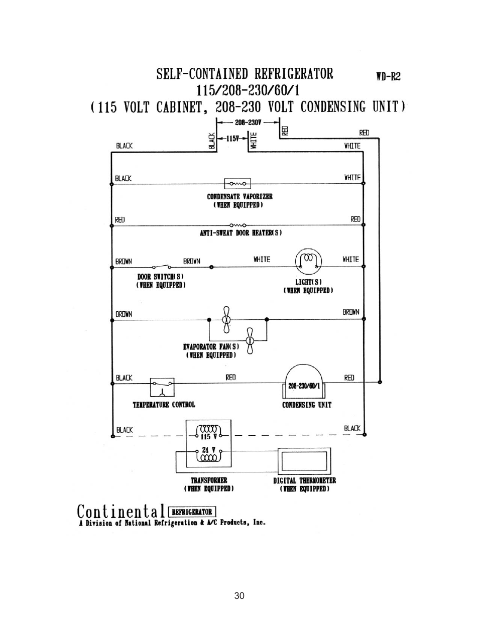 Continental Refrigerator 102004 User Manual | Page 30 / 39