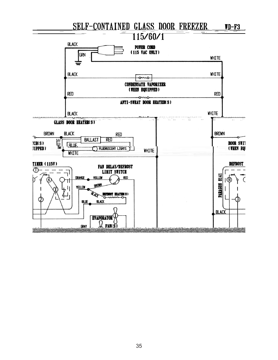 Continental Refrigerator 102004 User Manual | Page 35 / 39