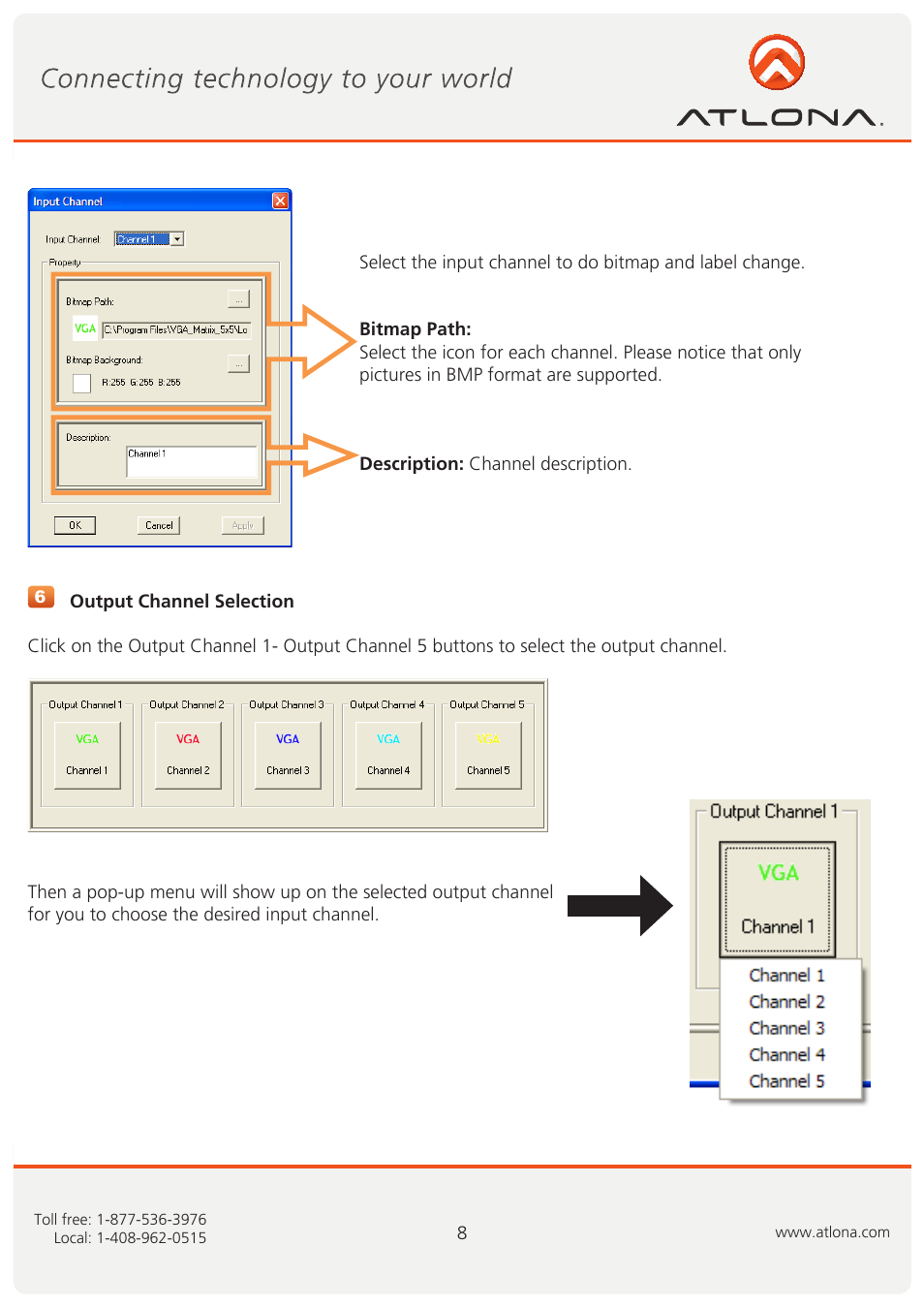 Atlona AT VGA0505 User Manual | Page 9 / 15