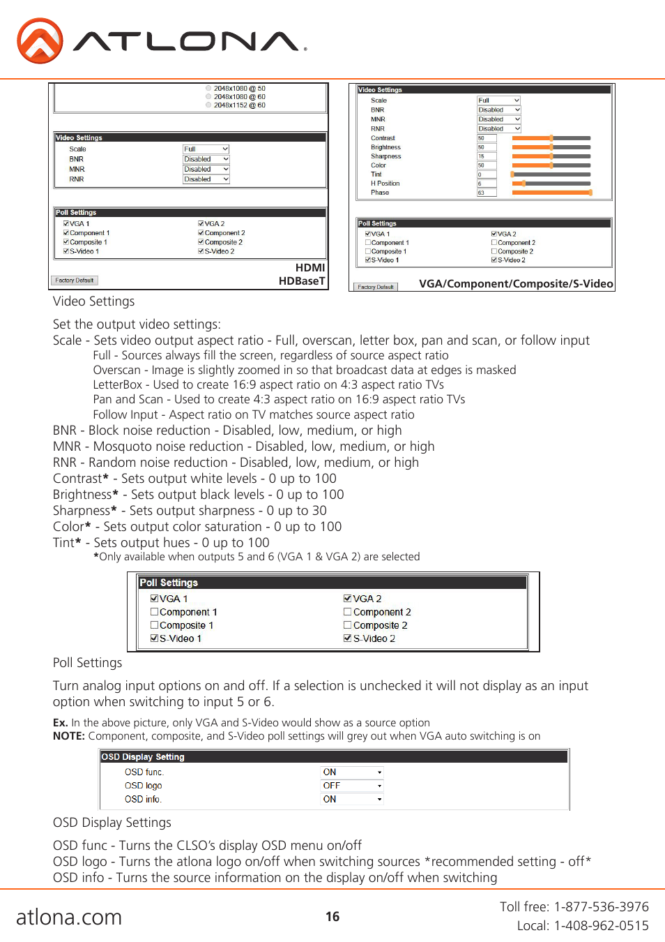 Atlona AT UHD CLSO 612 V2 User Manual | Page 16 / 35