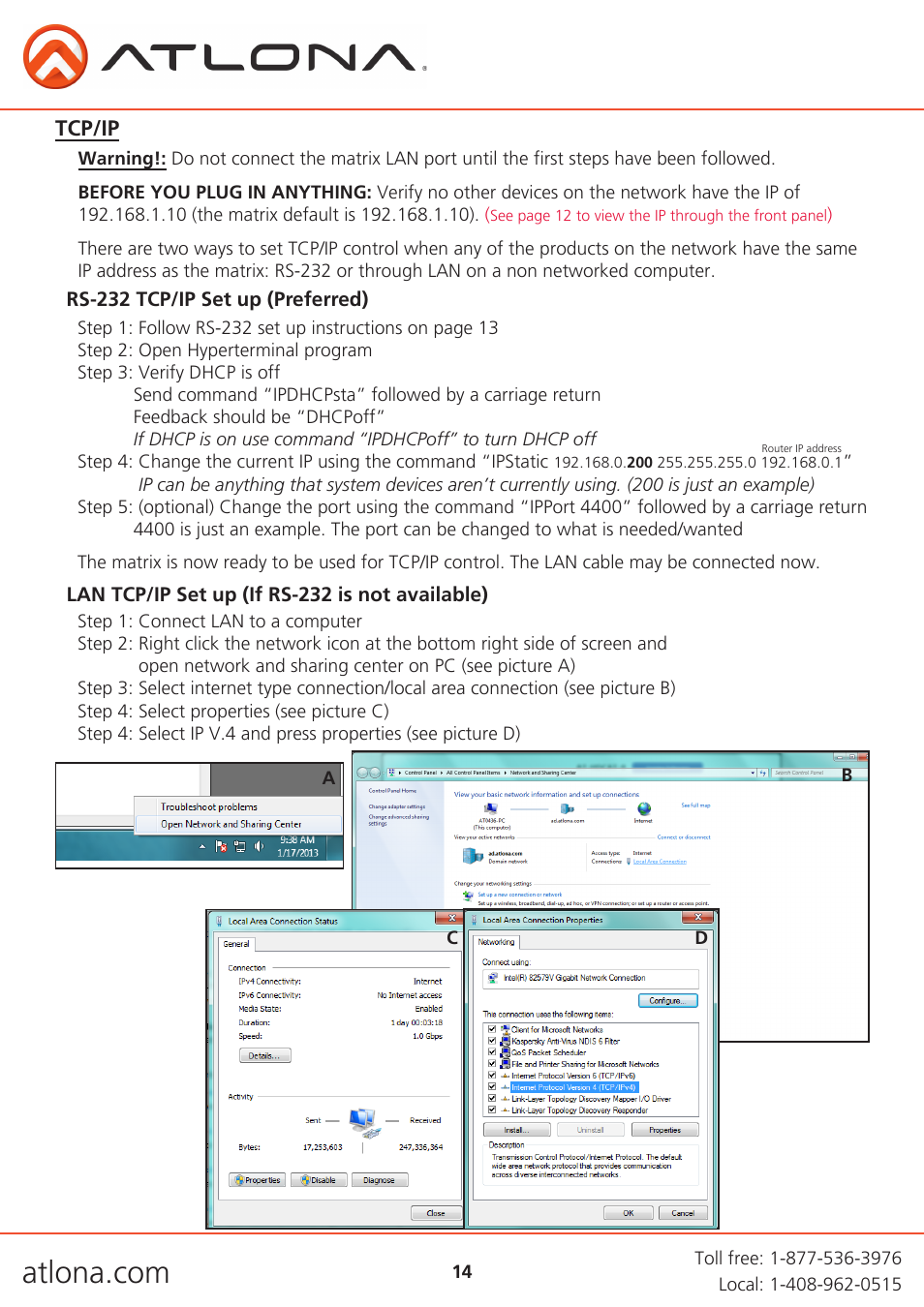 Atlona AT PRO3HD66M User Manual | Page 14 / 30
