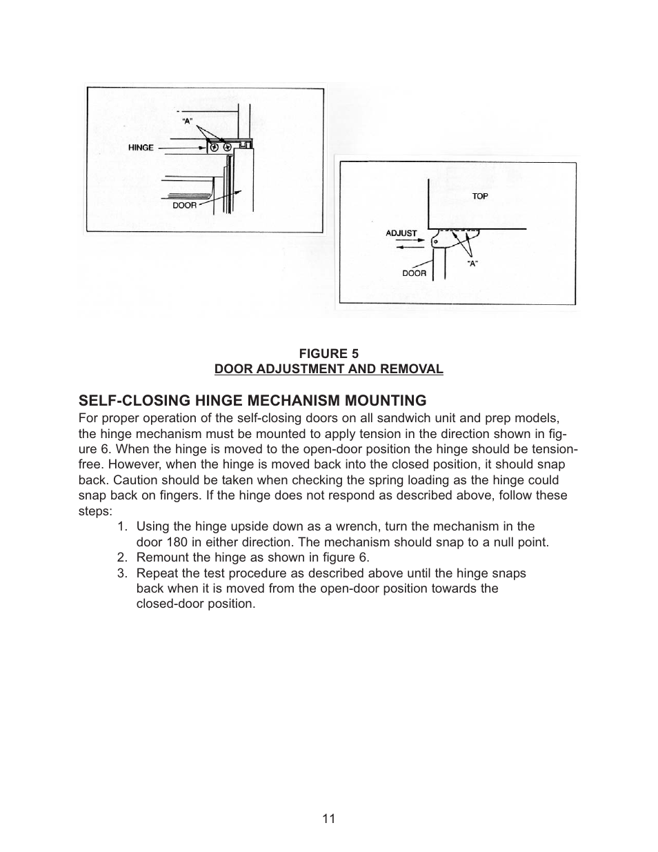Continental Refrigerator Undercounter Refrigerator and Freezer Pizza Preparation Table User Manual | Page 11 / 33