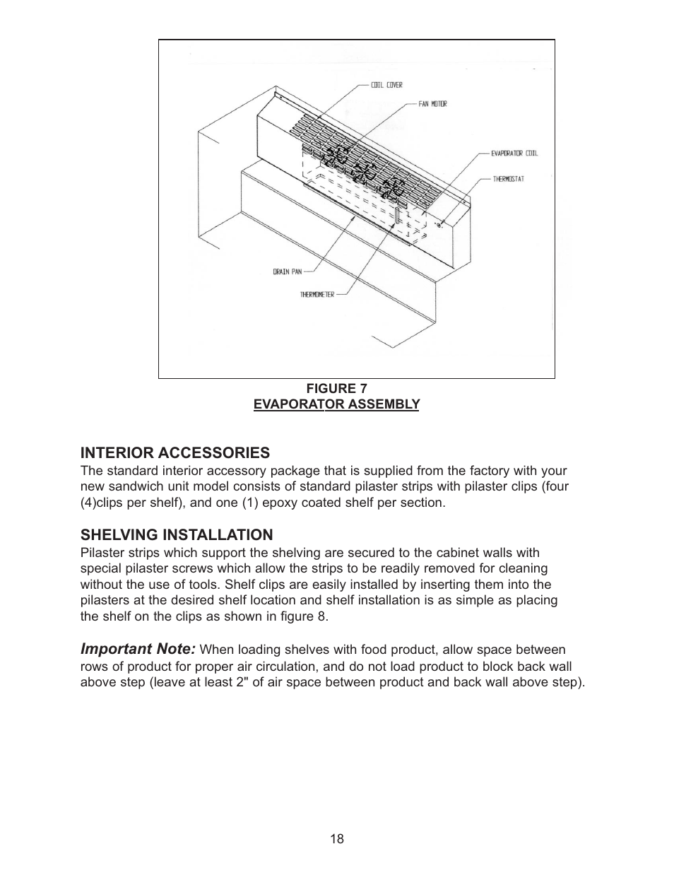 Continental Refrigerator Undercounter Refrigerator and Freezer Pizza Preparation Table User Manual | Page 18 / 33