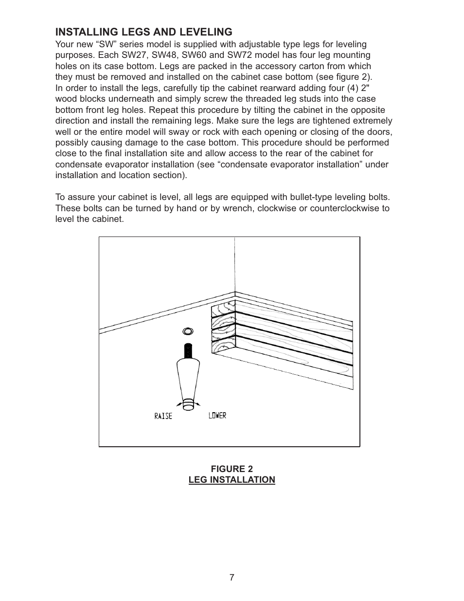Continental Refrigerator Undercounter Refrigerator and Freezer Pizza Preparation Table User Manual | Page 7 / 33