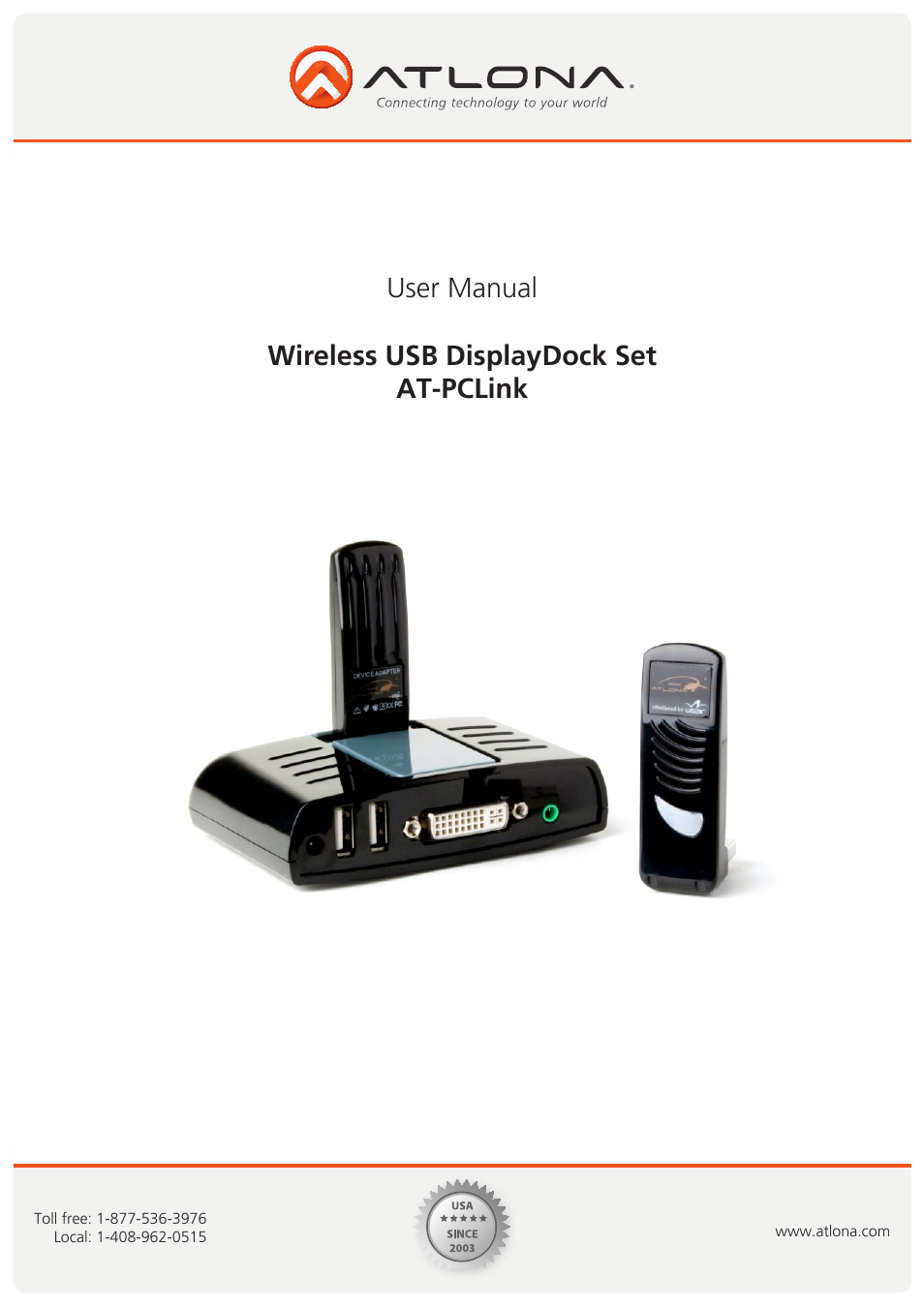 Atlona AT PCLINK User Manual | 36 pages