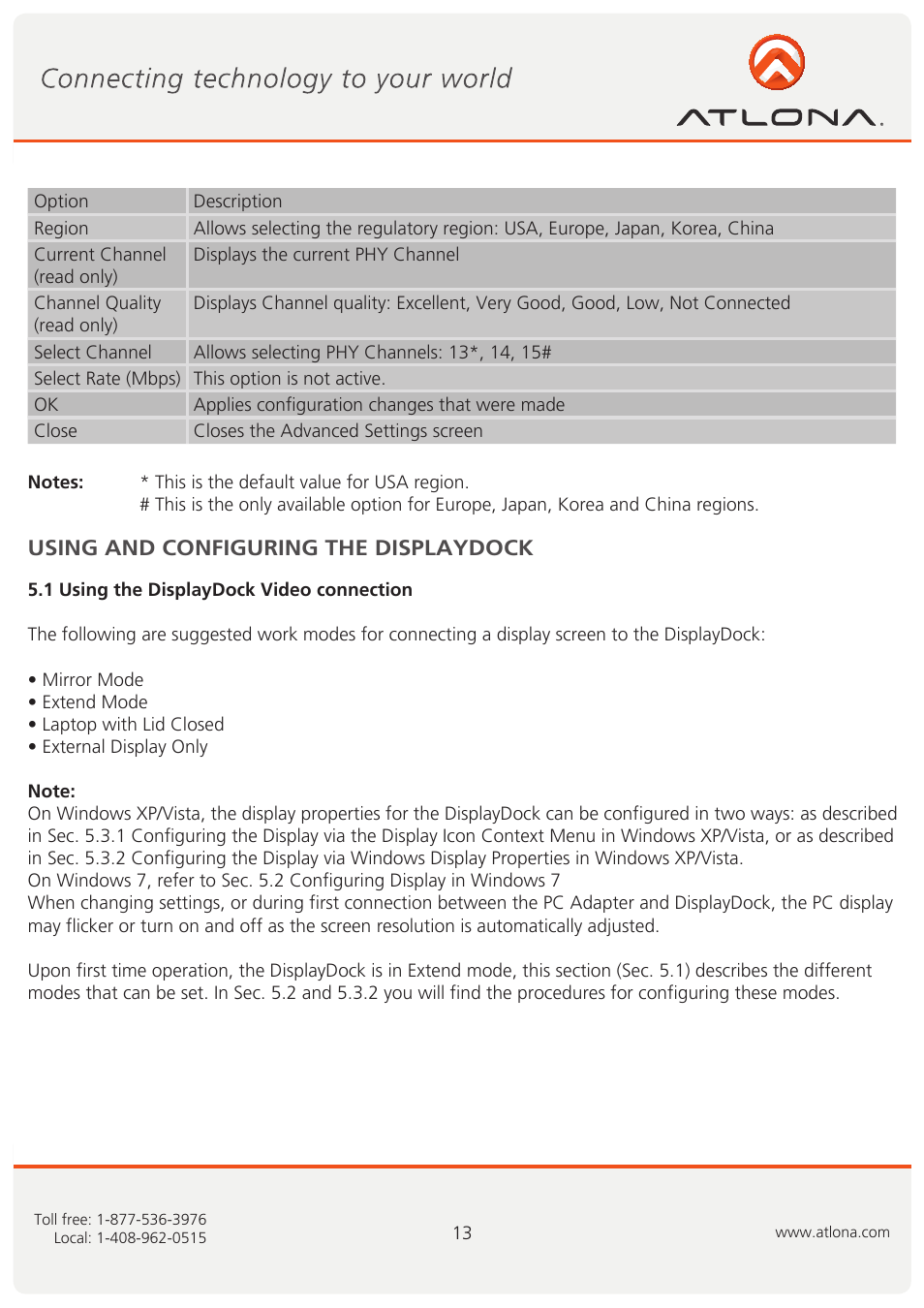 Atlona AT PCLINK User Manual | Page 14 / 36