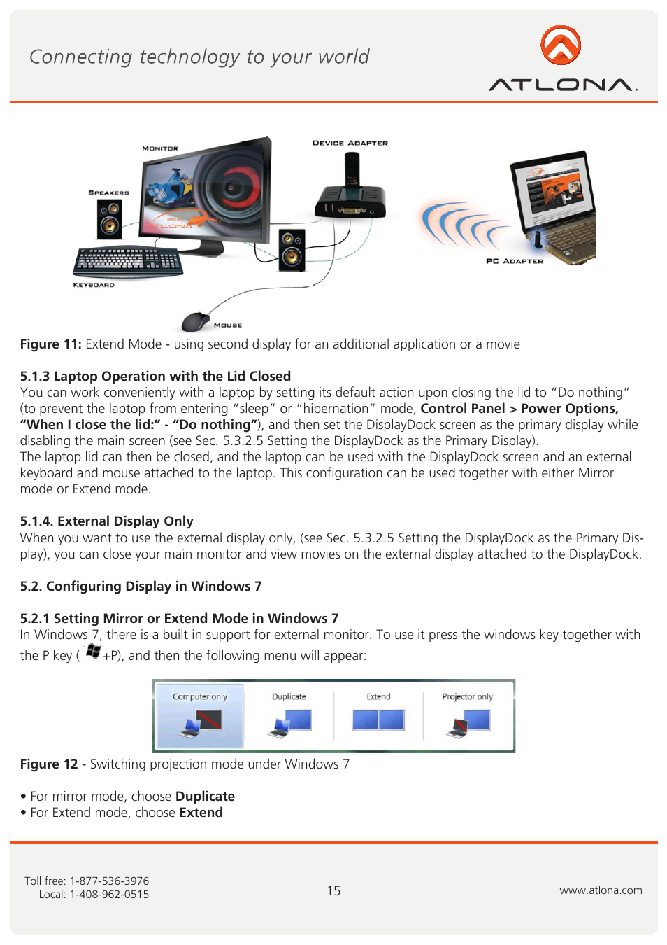 Atlona AT PCLINK User Manual | Page 16 / 36