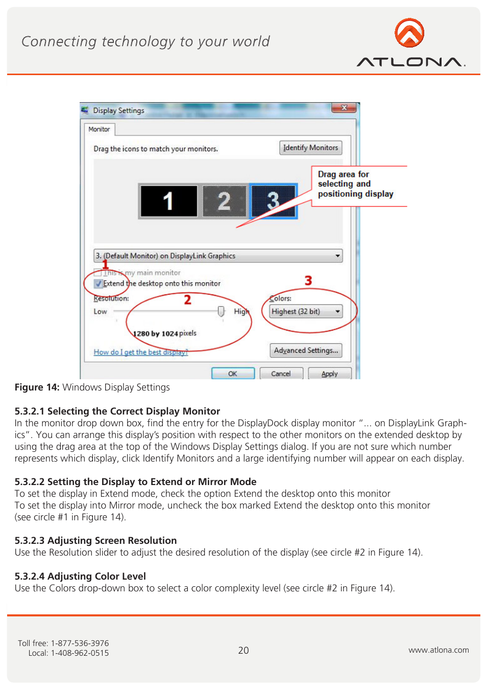 Atlona AT PCLINK User Manual | Page 21 / 36
