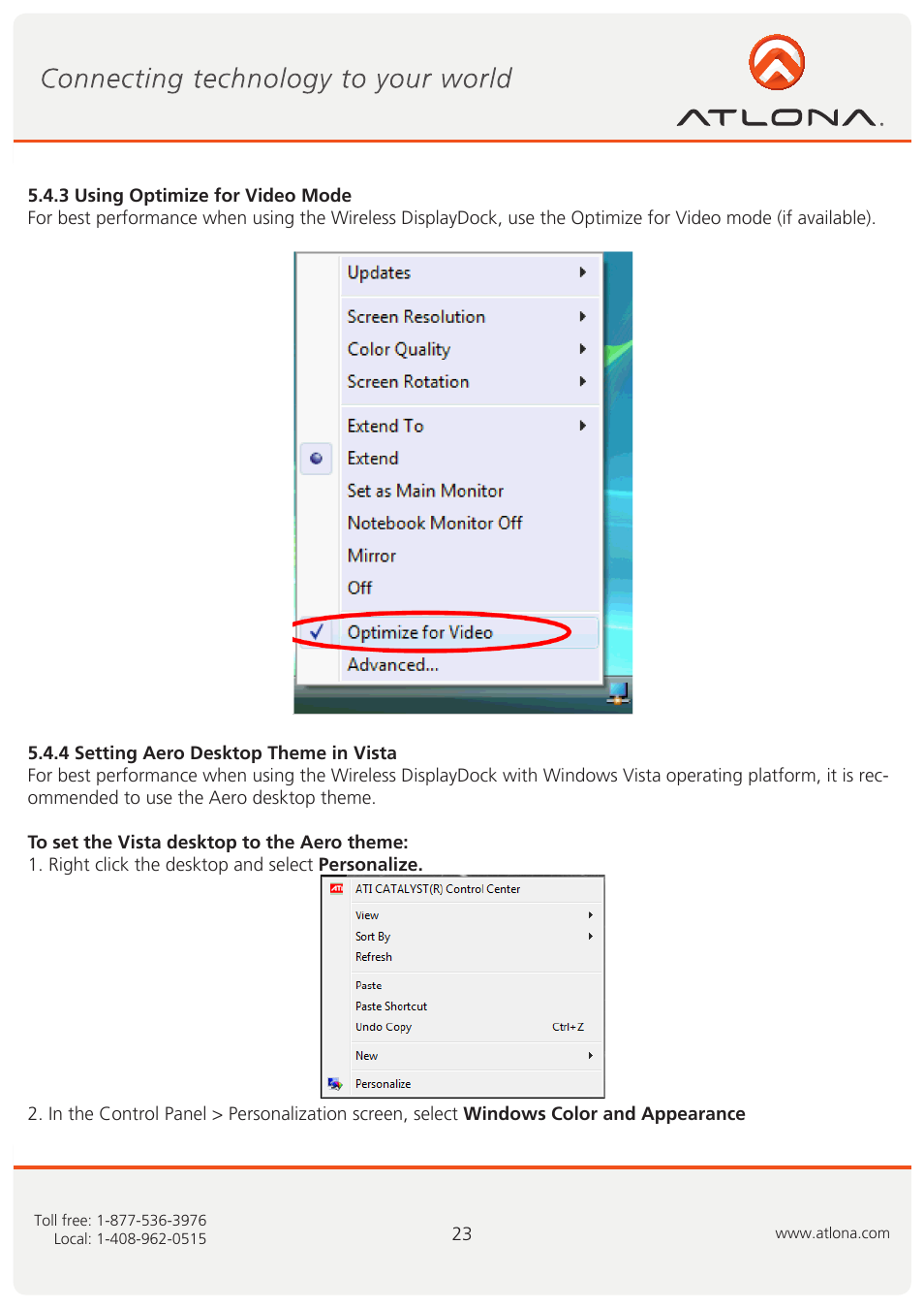 Atlona AT PCLINK User Manual | Page 24 / 36