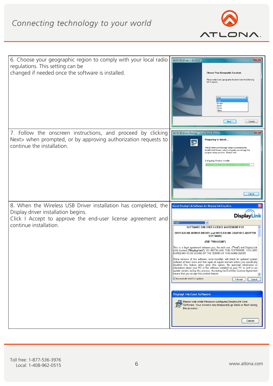 Atlona AT PCLINK User Manual | Page 7 / 36