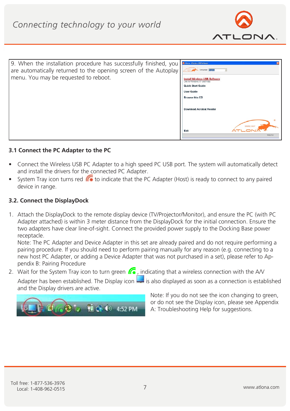 Atlona AT PCLINK User Manual | Page 8 / 36