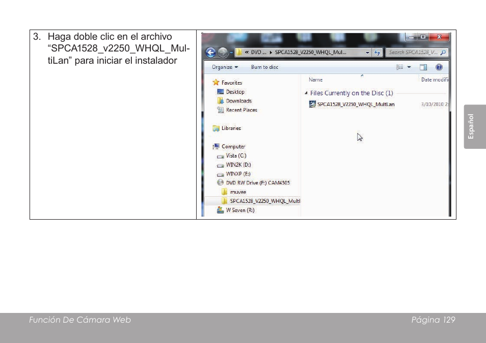 COBY SNAPP CAM4505 User Manual | Page 129 / 214