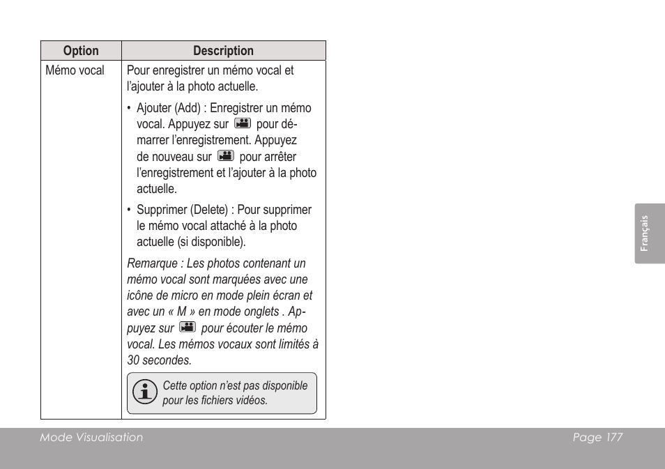 COBY SNAPP CAM4505 User Manual | Page 177 / 214