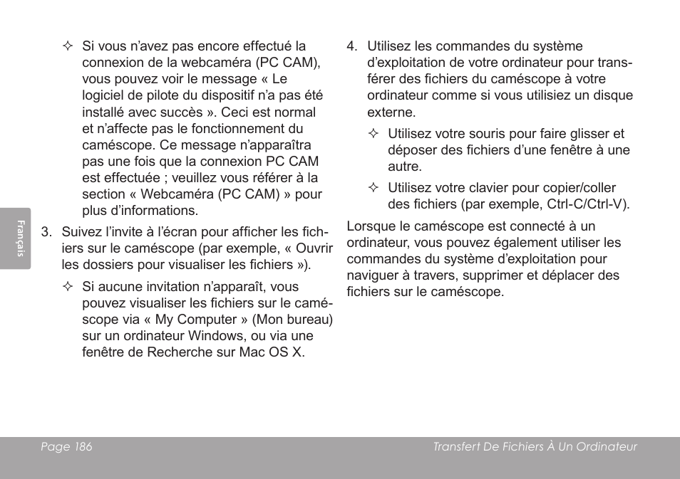 COBY SNAPP CAM4505 User Manual | Page 186 / 214