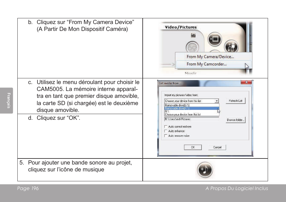 COBY SNAPP CAM4505 User Manual | Page 196 / 214