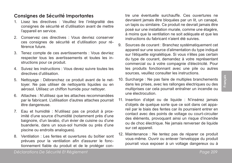 COBY SNAPP CAM4505 User Manual | Page 209 / 214