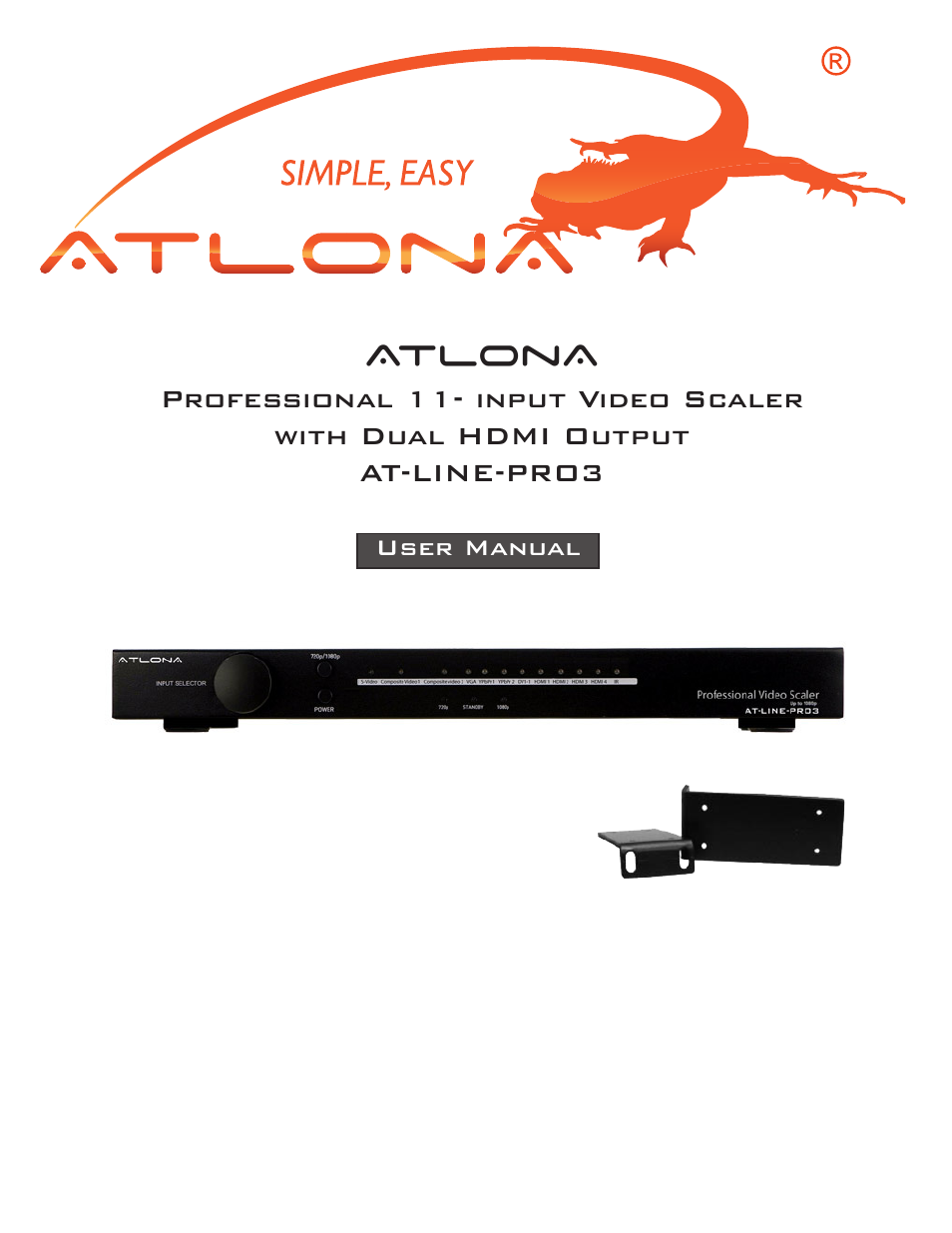Atlona AT LINE PRO3 User Manual | 13 pages