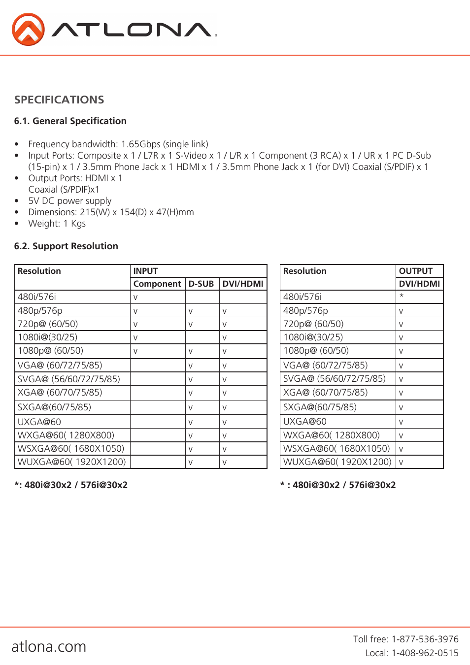 Atlona AT LINE PRO2 User Manual | Page 12 / 16