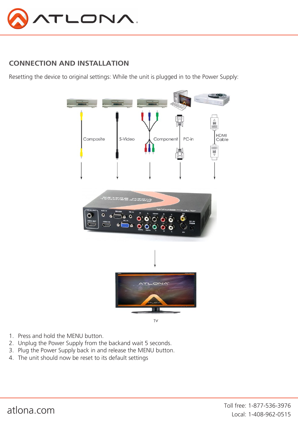 Atlona AT LINE PRO2 User Manual | Page 13 / 16