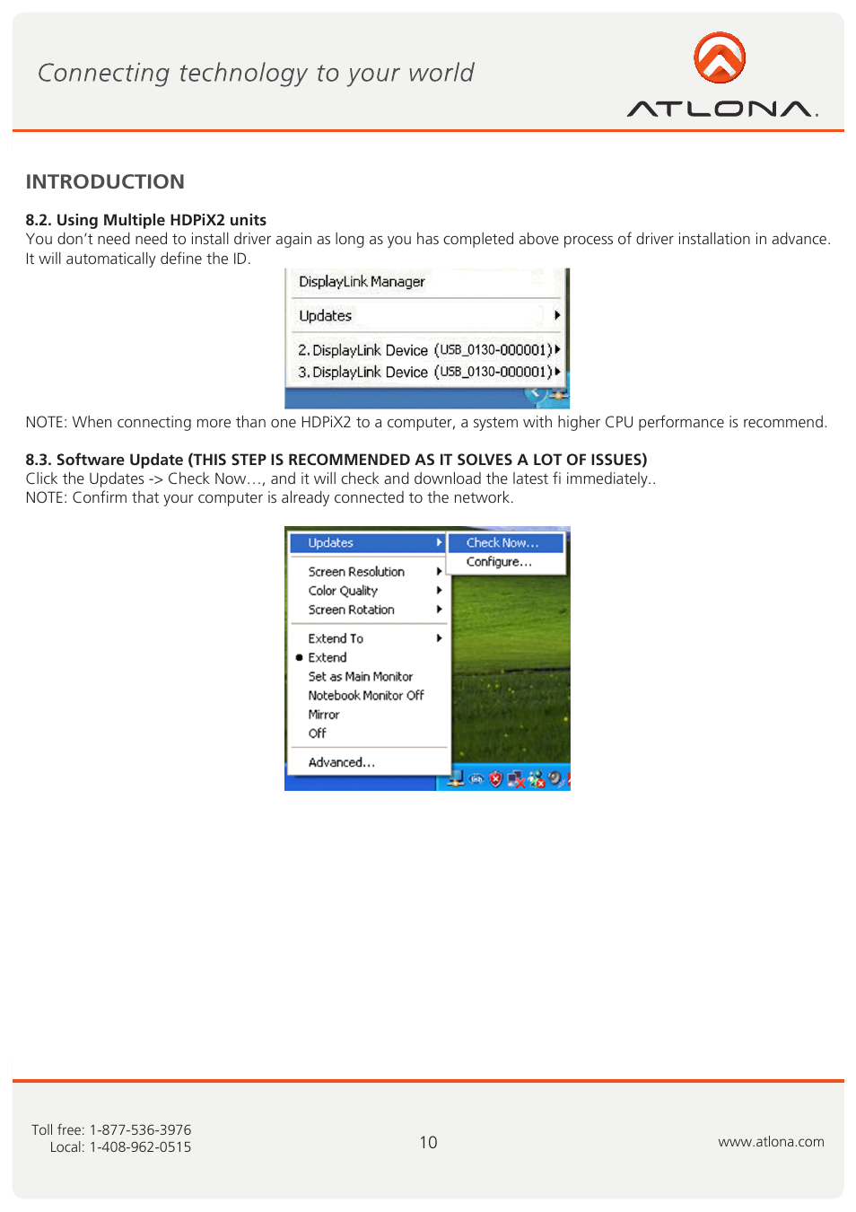 Introduction | Atlona AT HDPiX2 User Manual | Page 11 / 21