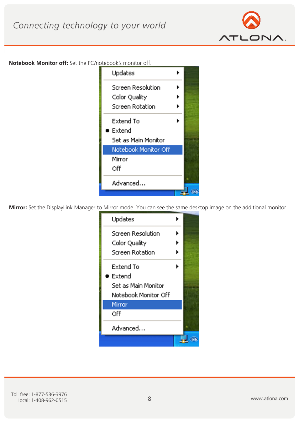 Atlona AT HDPiX2 User Manual | Page 9 / 21