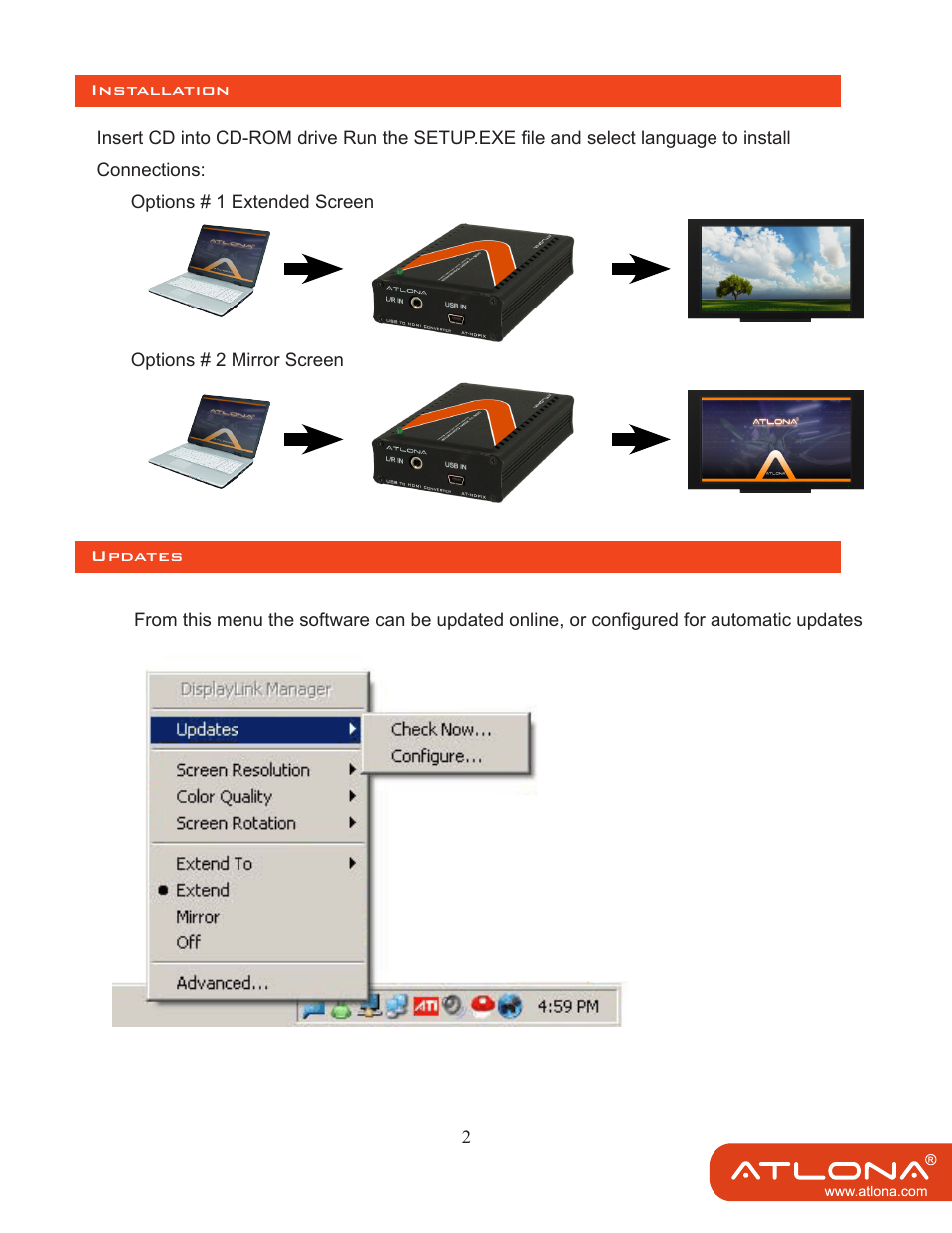 Atlona AT HDPIX User Manual | Page 4 / 13