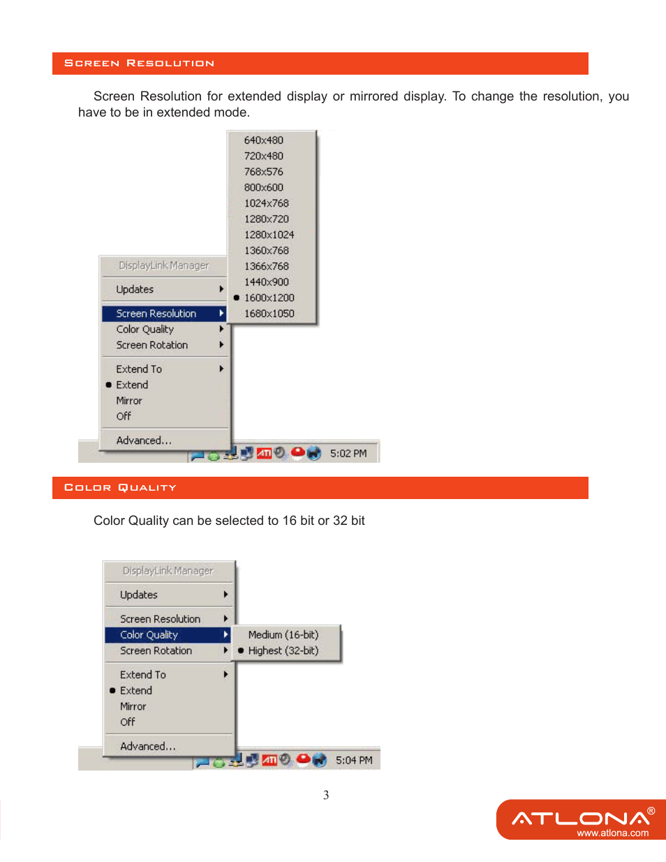 Atlona AT HDPIX User Manual | Page 5 / 13