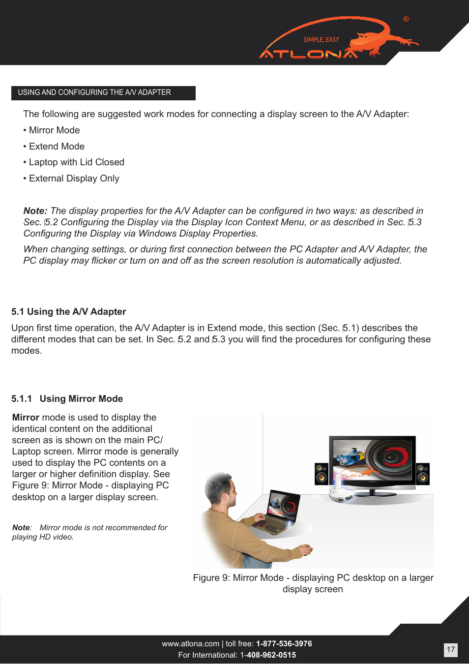 Atlona AT HDAIR User Manual | Page 17 / 37