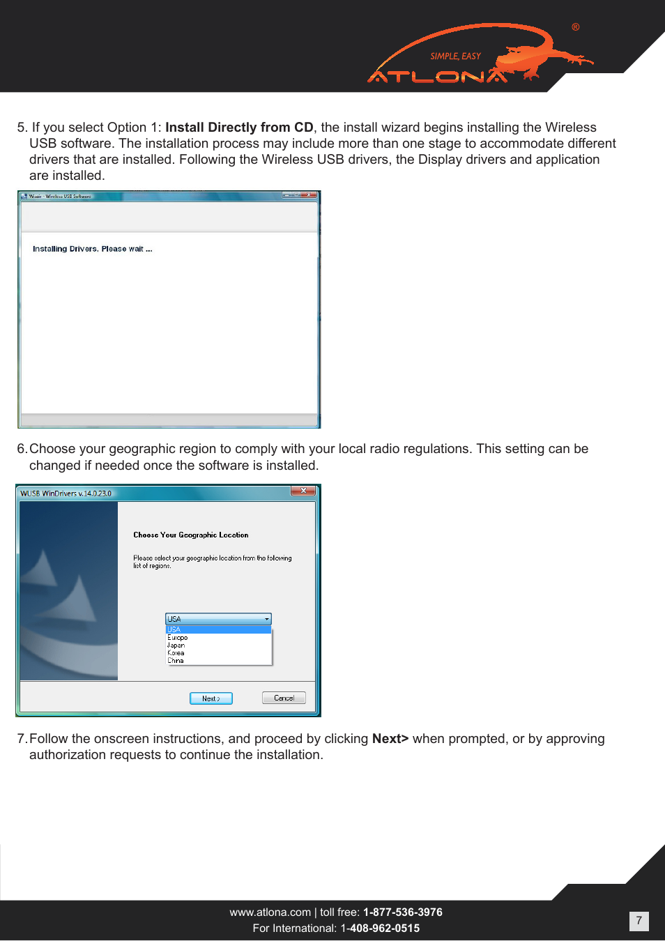 Atlona AT HDAIR User Manual | Page 7 / 37