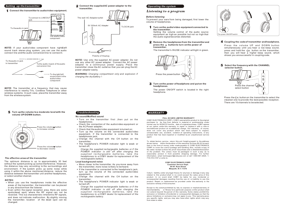 Т³гж 2 | COBY CV 890 User Manual | Page 2 / 2