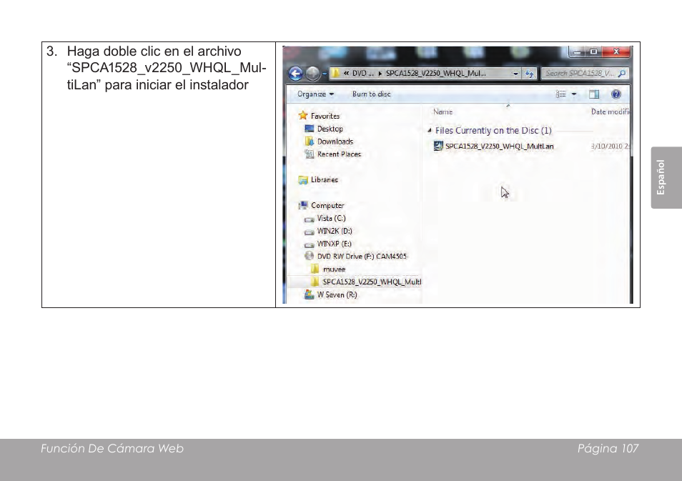 COBY SNAPP CAM3005 User Manual | Page 107 / 180