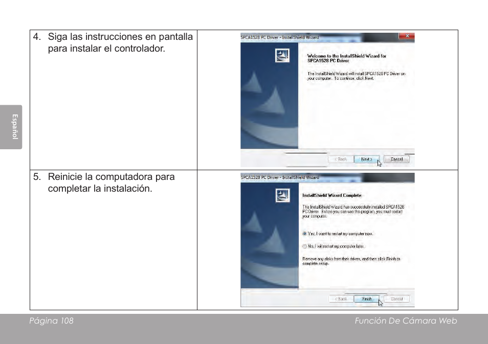 COBY SNAPP CAM3005 User Manual | Page 108 / 180