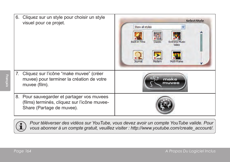 COBY SNAPP CAM3005 User Manual | Page 164 / 180