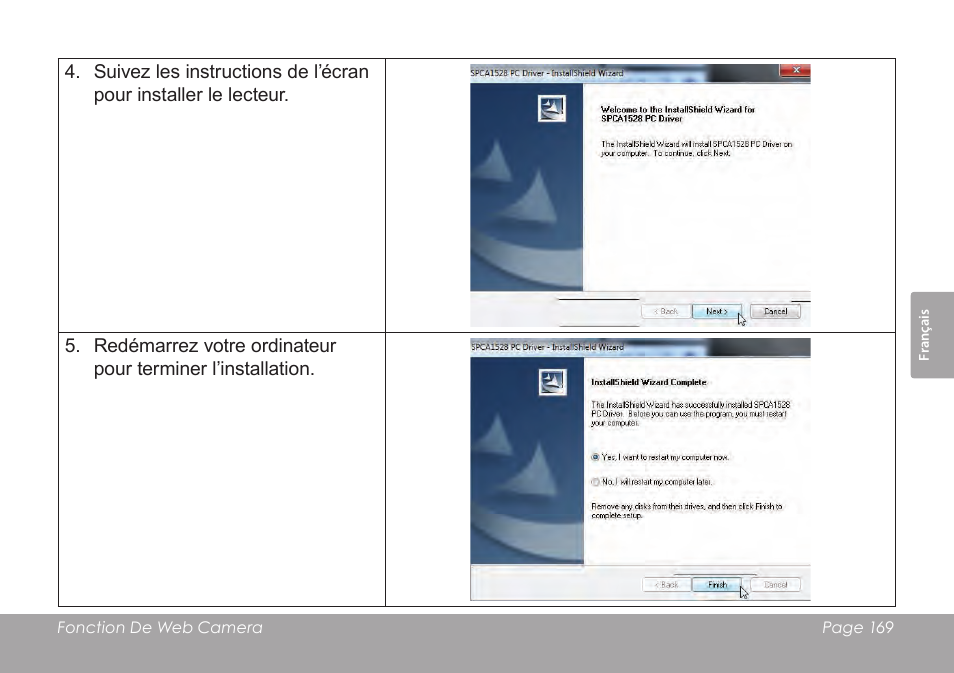 COBY SNAPP CAM3005 User Manual | Page 169 / 180