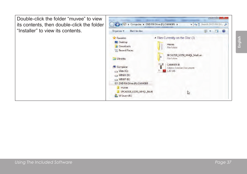 COBY SNAPP CAM3005 User Manual | Page 37 / 180