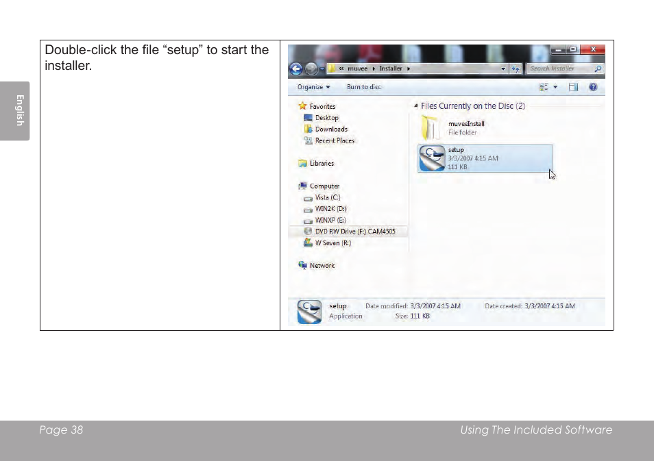 COBY SNAPP CAM3005 User Manual | Page 38 / 180