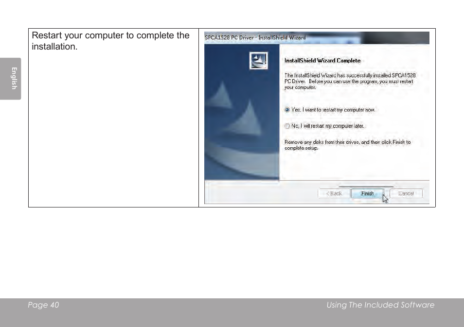 COBY SNAPP CAM3005 User Manual | Page 40 / 180