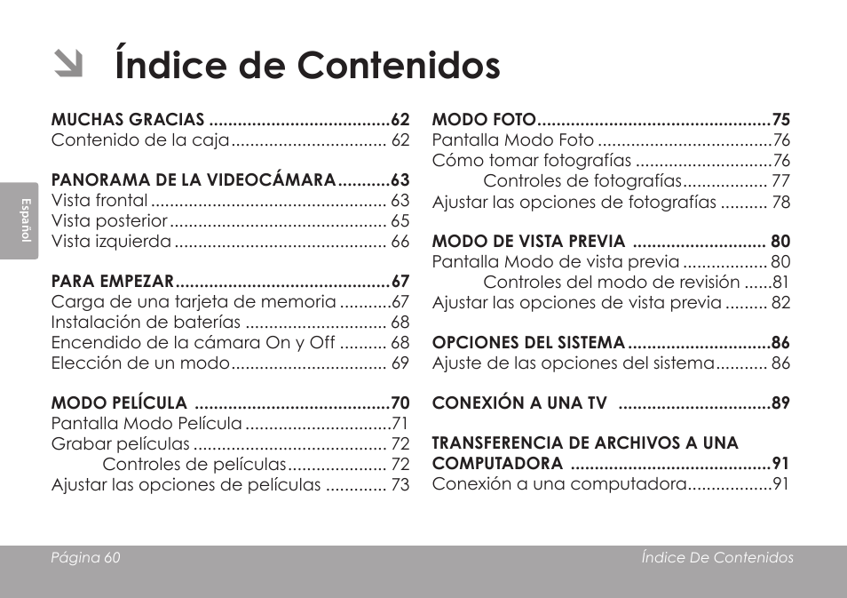 COBY SNAPP CAM3005 User Manual | Page 60 / 180